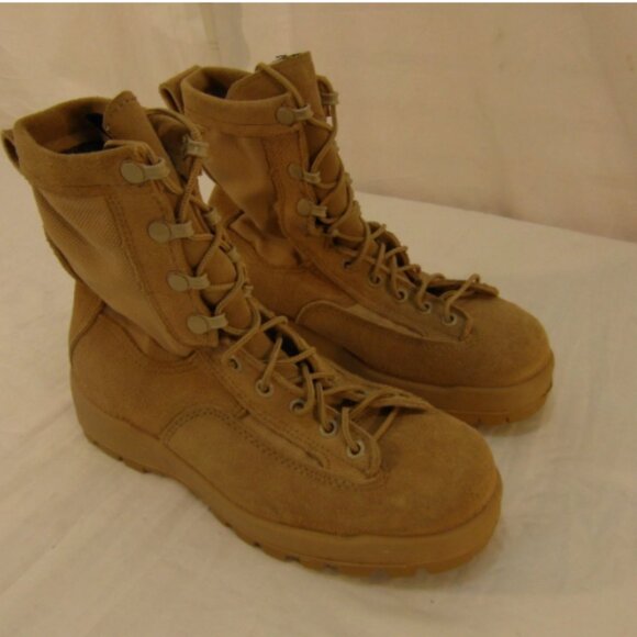 McRAE FOOTWEAR sz4W TEMPERATE COLD GORE-TEX DESERT COMBAT FLIGHT BOOTS NM 00576 main image 4